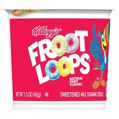 Kellogg's Froot Loops Cereal Cup