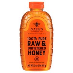 Nate's Honey 100% Pure Raw & Unfiltered Honey