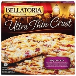 Bellatoria Ultra Thin Crust BBQ Chicken Pizza