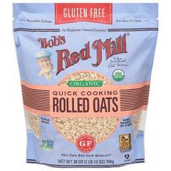 Bob's Red Mill Organic Gluten Free Quick Cooking Rolled Oats