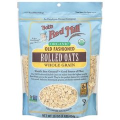 Bob's Red Mill Organic Old Fashioned Rolled Oats, 16 oz