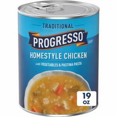 Progresso Traditional Soup Homestyle Chicken with Vegetables & Pearl Pasta - 19 Oz