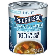 Progresso Light Italian Style Wedding Soup, Meatballs wCarrots & Spinach 18.5 Oz