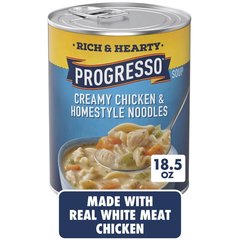 Progresso Rich & Hearty Creamy Chicken & Homestyle Noodles Soup - 18.5 OZ