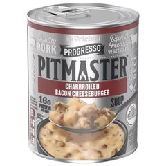 Progresso Pitmaster Charbroiled Bacon Cheeseburger Soup - 18 oz