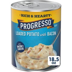 Progresso Rich & Hearty Soup Loaded Potato with Bacon - 18.5 Oz