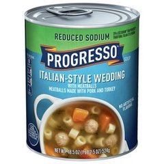 Progresso Reduced Sodium Italian-Style Wedding with Meatballs Soup