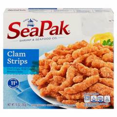 Seapak Clam Strips - 10 Oz