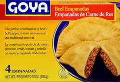 Goya Beef Empanadas - 4 ct Frozen