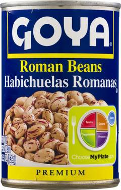 Goya Roman Beans, 15.5 oz