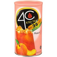 4C Peach Flavor Iced Tea Mix