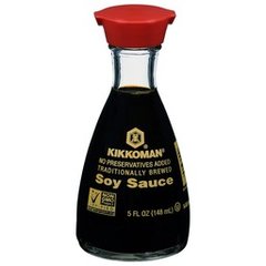 Kikkoman Traditionally Brewed Soy Sauce 5 Ounces