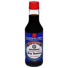 Kikkoman Soy Sauce All Purpose Gluten Free - 10 Fl. Oz.