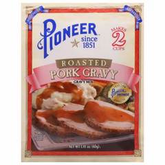 Pioneer Roasted Pork Gravy Mix 1.41 Ounces