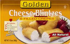 Golden Cheese Blintzes - 6 ct Frozen