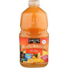 Langers Pineapple Orange Guava Juice Cocktail