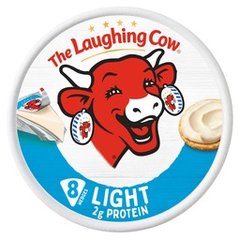 The Laughing Cow Creamy Light Spreadable Cheese Wedges Multipack 8 Count - 5.4 Oz