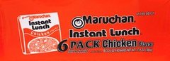 Maruchan Instant Lunch Ramen Noodle Soup Chicken Flavor - 6-2.25 Oz