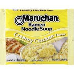 Maruchan Noodle Soup, Creamy Chicken Flavor 3 Oz