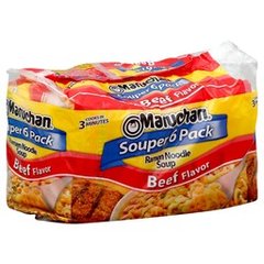 Maruchan Ramen Souper Beef Pillow Pack 6.18 oz