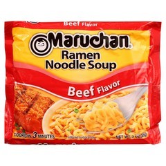 Maruchan Ramen Noodle Soup Beef Flavor - 24-3 Oz