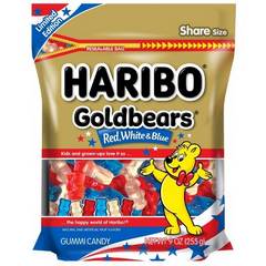 Haribo Gb Red White & Blue - 9 Oz