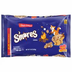 Malt-O-Meal S'mores Graham, Chocolate & Marshmallow Cereal Bag