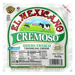 El Mexicano Queso Fresco Cremoso Cheese - 10 Oz