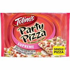 Totino's Party Pizza Supreme 19g Protein Thin Crust Frozen Pizza