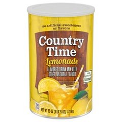 Country Time Lemonade Drink Mix Canister