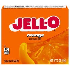 Jell-O Orange Flavored Gelatin Dessert Mix