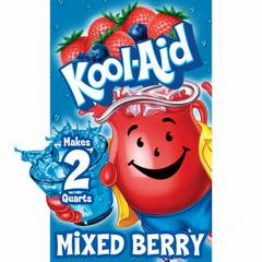 Kool-Aid Unsweetened Mixed Berry Drink Mix Packet