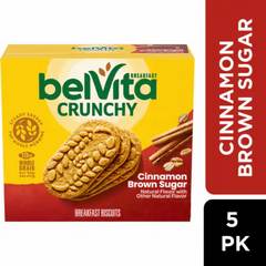Belvita Cinnamon Brown Sugar Breakfast Biscuits 5 Pack