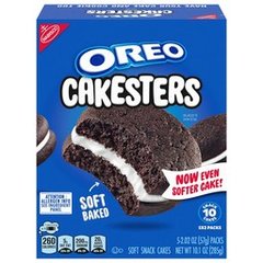 OREO Cakesters Soft Snack Cakes Snack Packs 5 Count - 2.02 Oz