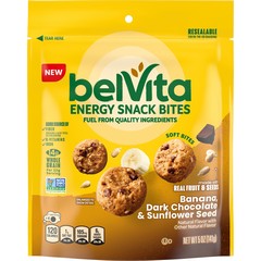 belVita Banana Dark Chocolate & Sunflower Seed Energy Snack Bites