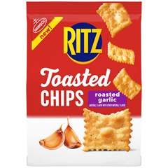 Nabisco Ritz Roasted Garlic Toasted Chips 8.1 ounces