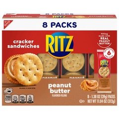 Ritz Peanut Butter Sandwich Crackers 8 Pack