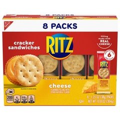 Ritz Cheese Sandwich Crackers 8 Pack