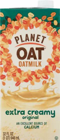 Planet Oat Extra Creamy Original Oatmilk 32 Ounces