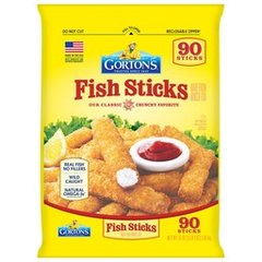 Gorton's Classic Breaded Fish Sticks - 90 ct Frozen