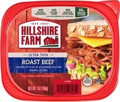 Hillshire Farm Ultra Thin Sliced Roast Beef Sandwich Meat 7 Oz