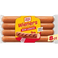 Oscar Mayer Bun Length Wieners 8 Ea