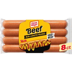 Oscar Mayer Bun Length Beef Franks 15 Oz