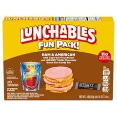 Lunchables Ham & American Lunch Combinations Fun Pack! 1 Ea