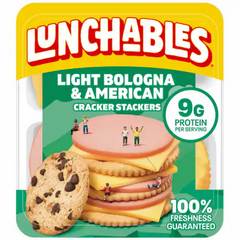 Lunchables Donkey Kong Bananza Light Bologna & American Lunch Combinations 3.1 oz