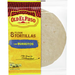Old El Paso Flour Tortillas, 11 oz, 8 ct