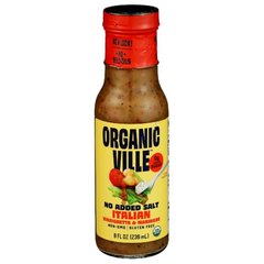 Organicville Gluten Free No Added Salt Italian Vinaigrette & Marinade