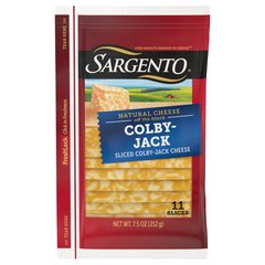 Sargento Colby Jack Cheese Slices 7.5 Ounces