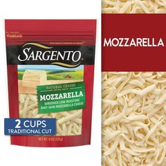 Sargento Part Skim Mozzarella Shredded Cheese 8oz