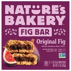 Nature's Bakery Original Fig Bars - 6 ct